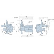 RMV2.5G30 Annovi Reverberi 3/4" Hollow Shaft Pressure Washer Pump - 200 Bar / 2900 Psi - 3400rpm - 11lpm